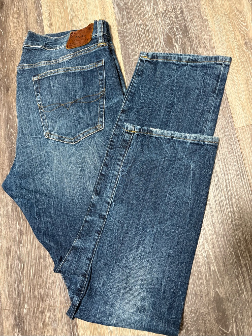 Ralph Lauren Men's Sullivan Slim Denim. Authentic, Casual